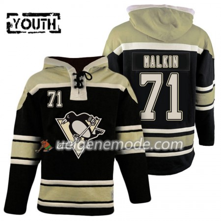 Kinder Eishockey Pittsburgh Penguins Evgeni Malkin 71 Schwarz Sawyer Hooded Sweatshirt